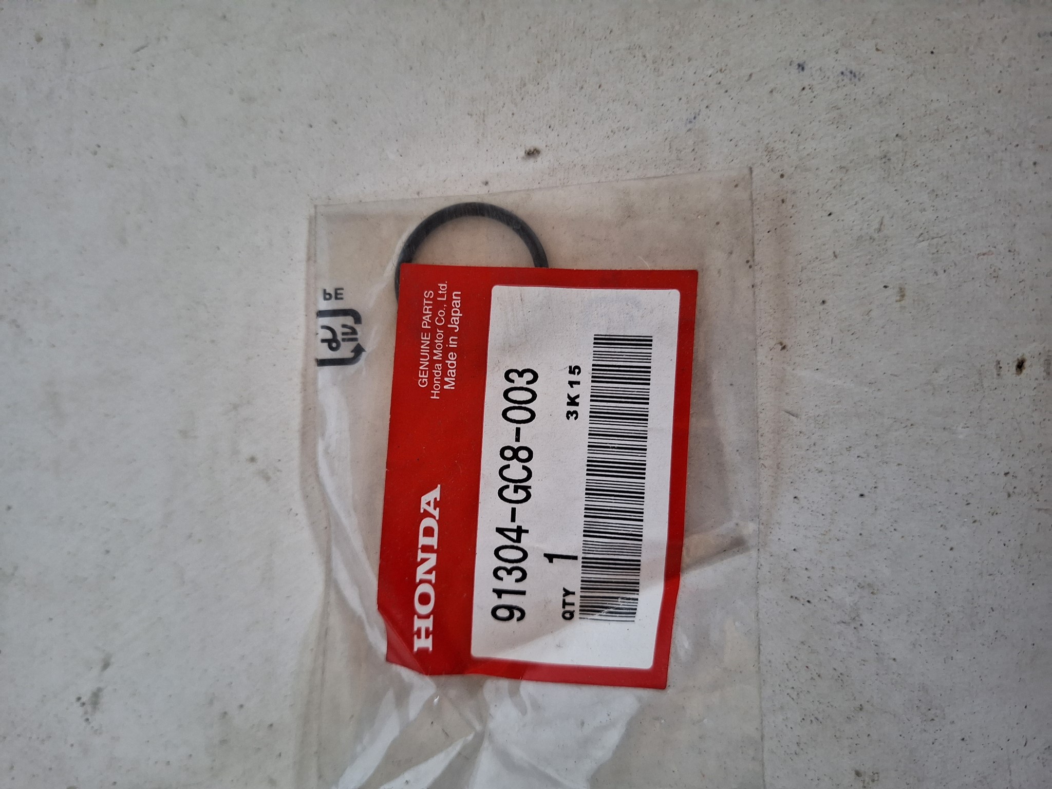 Bild von O-RING 23X2.4  91304-GC8-003  NH 80 MC